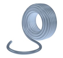 Шланг поливочный прозрачный армированный 3-х слойный, 3/4", 50 м Palisad