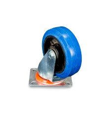 Колесо поворотное из эластичной резины MW150 150 мм Колесо поворотное из эластичной резины MW150 150 мм