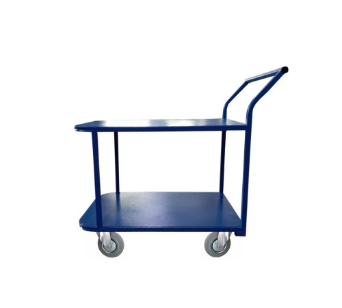 Тележка платформенная TOR ТП-2Я (600х900) 2х-ярусная (160мм) Тележка платформенная TOR ТП-2Я (600х900) 2х-ярусная (160мм)