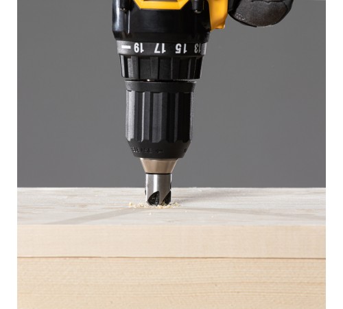 Набор сверл зенкеров по дереву, 3-10 мм, 7 шт // Denzel