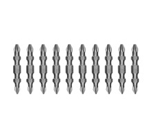 Бита двухстор., PH2-PH1х45мм, сталь S2, 10шт. Gross