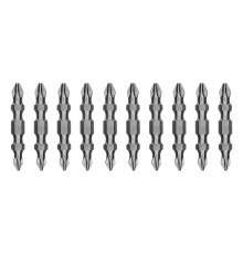 Бита двухстор., PH2-PH1х45мм, сталь S2, 10шт. Gross