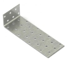 Крепежный уголок анкерный 1.7 мм, KUL 40 х 160 х 60 мм Сибртех