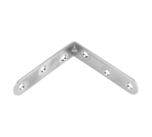 Кронштейн МК 80 х 80 мм, цинк, 10 шт, (Металлист)