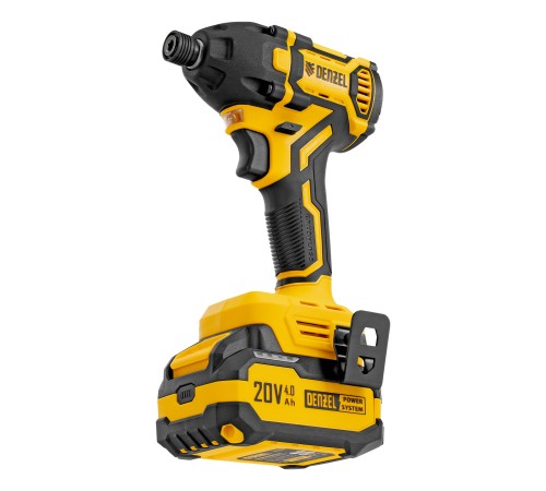 Винтоверт ударный аккумуляторный бесщет. CIDH-BL-20-270, Li-Ion, 20 В// Denzel