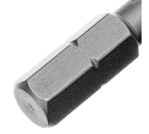 Набор бит с магнитным держателем, S2, 8 шт Denzel