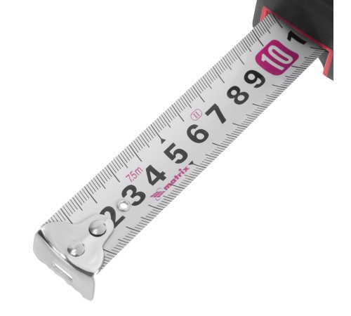 Рулетка Strong,7,5 м х 25 мм,обрезиненный корпус Matrix