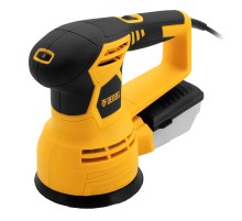 Машина шлифовальная эксцентриковая OS-125, 450 Вт, 6000-12000 об/мин Denzel