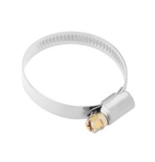 Хомуты нержавеющая сталь, Стандартное болтовое крепление 32-50 мм, 50 штук в упаковке, ширина 9 мм Сибртех