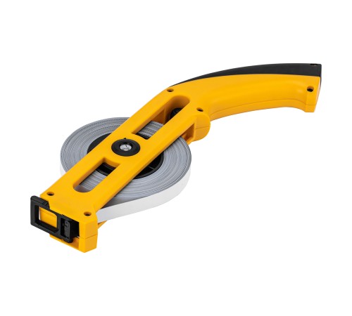 Рулетка геодезическая 30 м х 13 мм, открытый корпус, металлическая лента Denzel Рулетка геодезическая 30 м х 13 мм, открытый корпус, металлическая лента Denzel