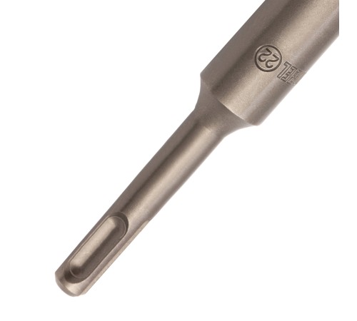 Бур по бетону, двойная спираль, три пылеотводящие кромки, 22 x 460 мм DENZEL