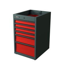 RUNTEC TI6-7016-3020 Тумба с 6-ю ящиками, красный RUNTEC TI6-7016-3020 Тумба с 6-ю ящиками, красный