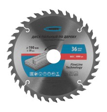 Пильный диск по дереву 190 x 30 x 36Т Gross Пильный диск по дереву 190 x 30 x 36Т Gross