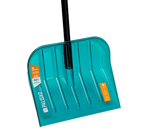 Лопата для уборки снега поликарбонат, 460х400х1380 мм, алюминиевый черенок, LUXE Palisad