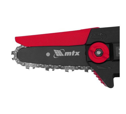 Цепная мини-пила аккумуляторная, MCS-100, шина 100 мм, Li-Ion, 20 В MTX