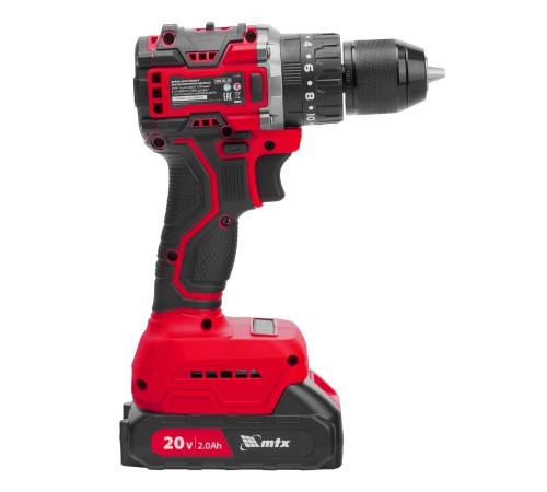 Дрель-шуруповерт аккумуляторная ударная бесщет. CIDS-BL-20, Li-Ion, 20 В// MTX