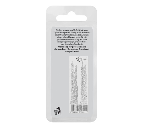 Бита PH2х50мм, сталь S2, шестигр., 2 шт. Gross