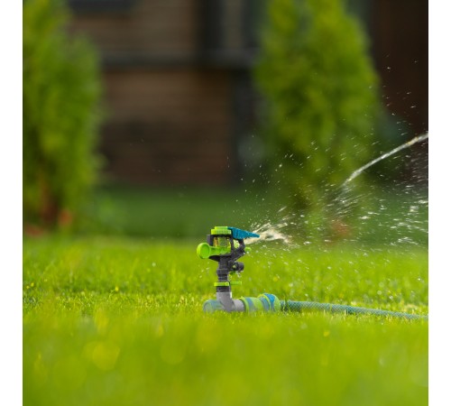 Разбрызгиватель усиленный, импульсный, с регулировкой угла горизонт распыления до 39 м Palisad