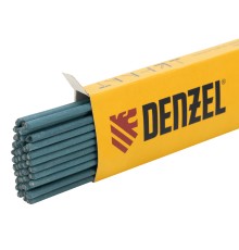 Электроды DER-3, диам. 2,5 мм, 1 кг., рутиловое покрытие Denzel Электроды DER-3, диам. 2,5 мм, 1 кг., рутиловое покрытие Denzel