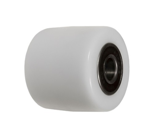 Колесо нейлоновое 80х70 мм с подшипником для тележек гидравлических BF/DF-III/RHP/AC/DF/CW2/PWH РФ