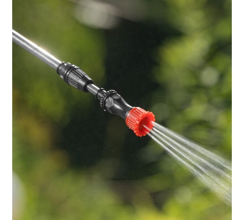 Опрыскиватель ранцевый аккумуляторный D-16LA, 16 л, щелочной акк., 12 В, 8 Ач// Denzel