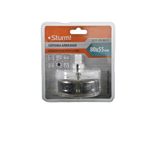 Коронка алмазная Sturm! 1055-09-8055 Коронка алмазная Sturm! 1055-09-8055