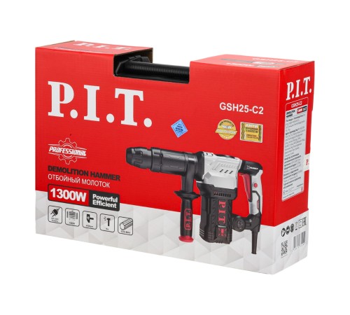 Молоток отбойный SDS-MAX сетевой P.I.T. GSH25-C2