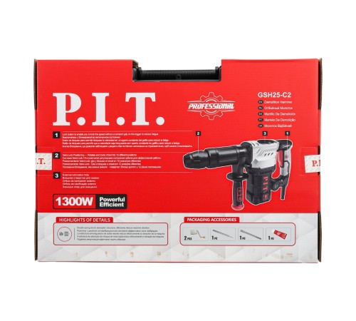 Молоток отбойный SDS-MAX сетевой P.I.T. GSH25-C2