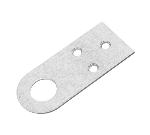 Проушина прямая, 2 мм, 70 х 30 мм, цинк Сибртех