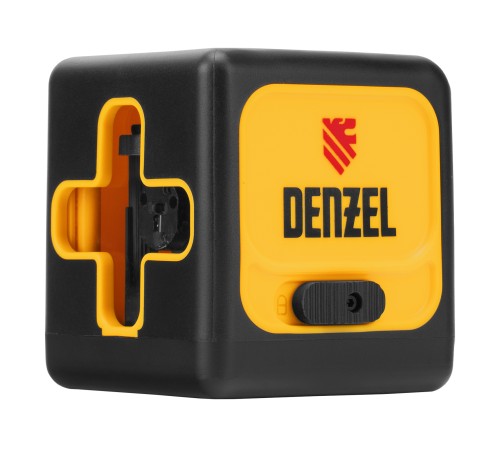 Лазерный уровень DQB-T, 30 м, зеленый луч, батарейки, штатив Denzel