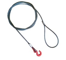 Буксир канатный TOR БТК 15,0 т 5,0 м опрессовка (петля-крюк)