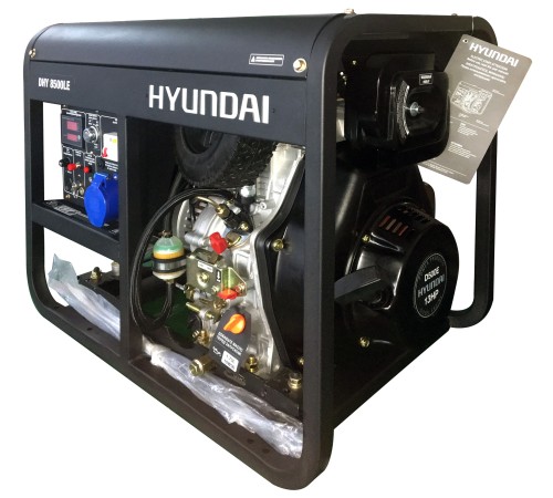 Дизельный генератор Hyundai DHY 8500LE Дизельный генератор Hyundai DHY 8500LE