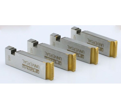 Плашки резьбонарезные BSPT 1-2 (HSS-TiN) Плашки резьбонарезные BSPT 1-2 (HSS-TiN)
