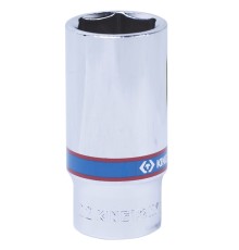 Головка торцевая глубокая шестигранная 3/8", 24 мм KING TONY 323524M Головка торцевая глубокая шестигранная 3/8", 24 мм KING TONY 323524M