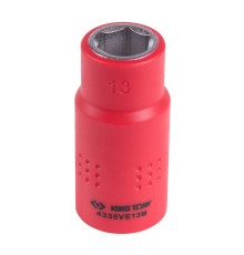 Головка торцевая диэлектрическая шестигранная 1/2", 13 мм KING TONY 4335VE13M