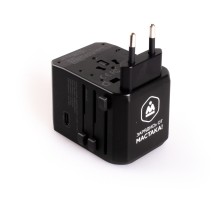 Адаптер переносной 100-240В / 5В USB TYPE-C МАСТАК ADB-201901