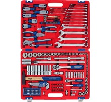 Набор инструментов 155 предметов, универсальный МАСТАК 01-155C