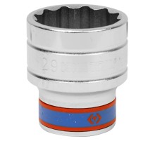 Головка торцевая стандартная двенадцатигранная 1/2", 29 мм KING TONY 433029M