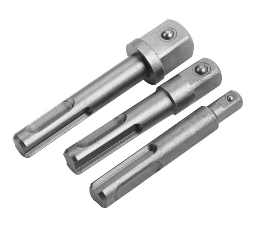 Набор переходников SDS+>1/4", 3/8", 1/2", 3 предмета TOLSEN TT77865 Набор переходников SDS+>1/4", 3/8", 1/2", 3 предмета TOLSEN TT77865