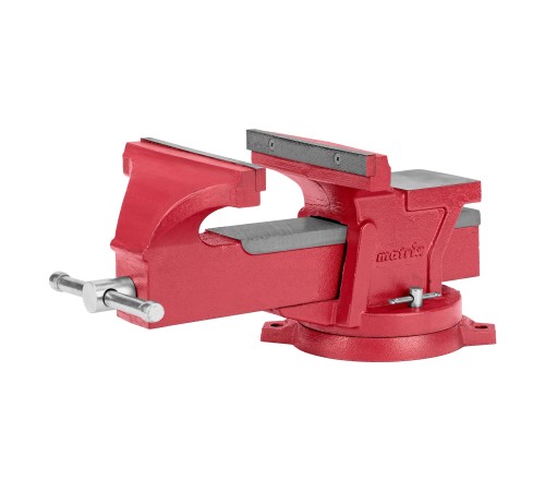 Тиски слесарные, 200 мм, поворотные, с наковальней// Matrix