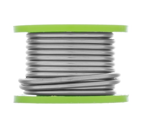 Припой с канифолью, D 2 мм, 50 г, POS61, на пластмассовой катушке Сибртех