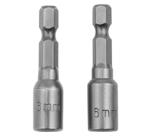 Биты с торцевыми головками 6 мм, 45 мм, 2 шт. Matrix Биты с торцевыми головками 6 мм, 45 мм, 2 шт. Matrix