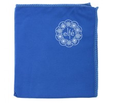 Салфетка из микрофибры для оптики, стекол и зеркал синяя 350 х 300 мм Elfe