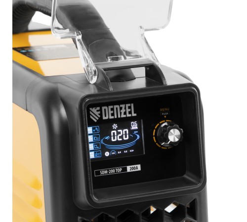 Аппарат инвертор. дуговой сварки SDM-200 Top, 200 А, ПВ 80%// Denzel