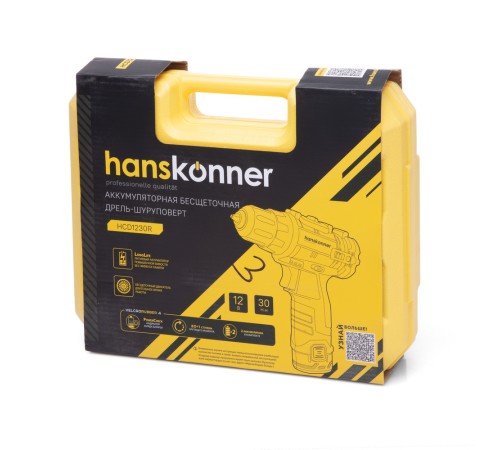 Аккумуляторный шуруповерт Hanskonner HCD1230R Аккумуляторный шуруповерт Hanskonner HCD1230R