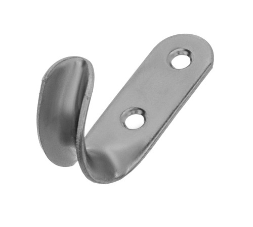 Крючок-вешалка №7, цинк, 10 шт, (Металлист)