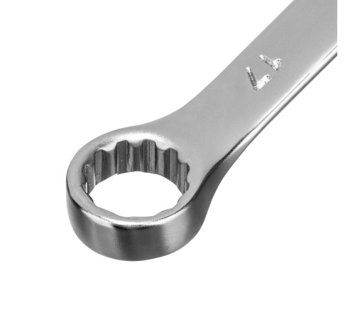 Набор ключей комбинированных 6-19 мм, 8 шт., CrV, матовый хром Stels