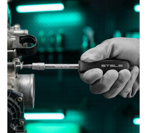 Набор инструментов, 1/2, 1/4, CrV, пластиковый кейс, 94 предмета, двенадцатигранные головки Stels Набор инструментов, 1/2, 1/4, CrV, пластиковый кейс, 94 предмета, двенадцатигранные головки Stels