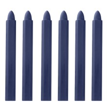 Мелки разметочные восковые синие, 120 мм, коробка 6 шт Matrix