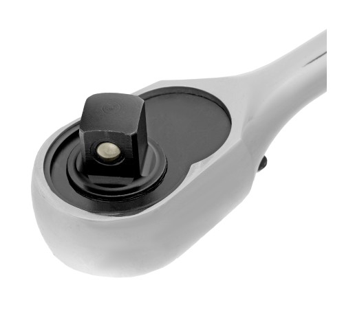 Ключ-трещотка 1/2", CrV, 120 зубьев, цельнометаллический, хром Gross Ключ-трещотка 1/2", CrV, 120 зубьев, цельнометаллический, хром Gross
